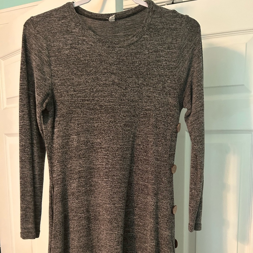 Long sleevee sweater dress